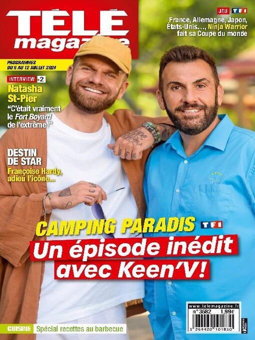 Détails du titre pour Télé Magazine par Les Publications Grand Public (PGP) - Disponible